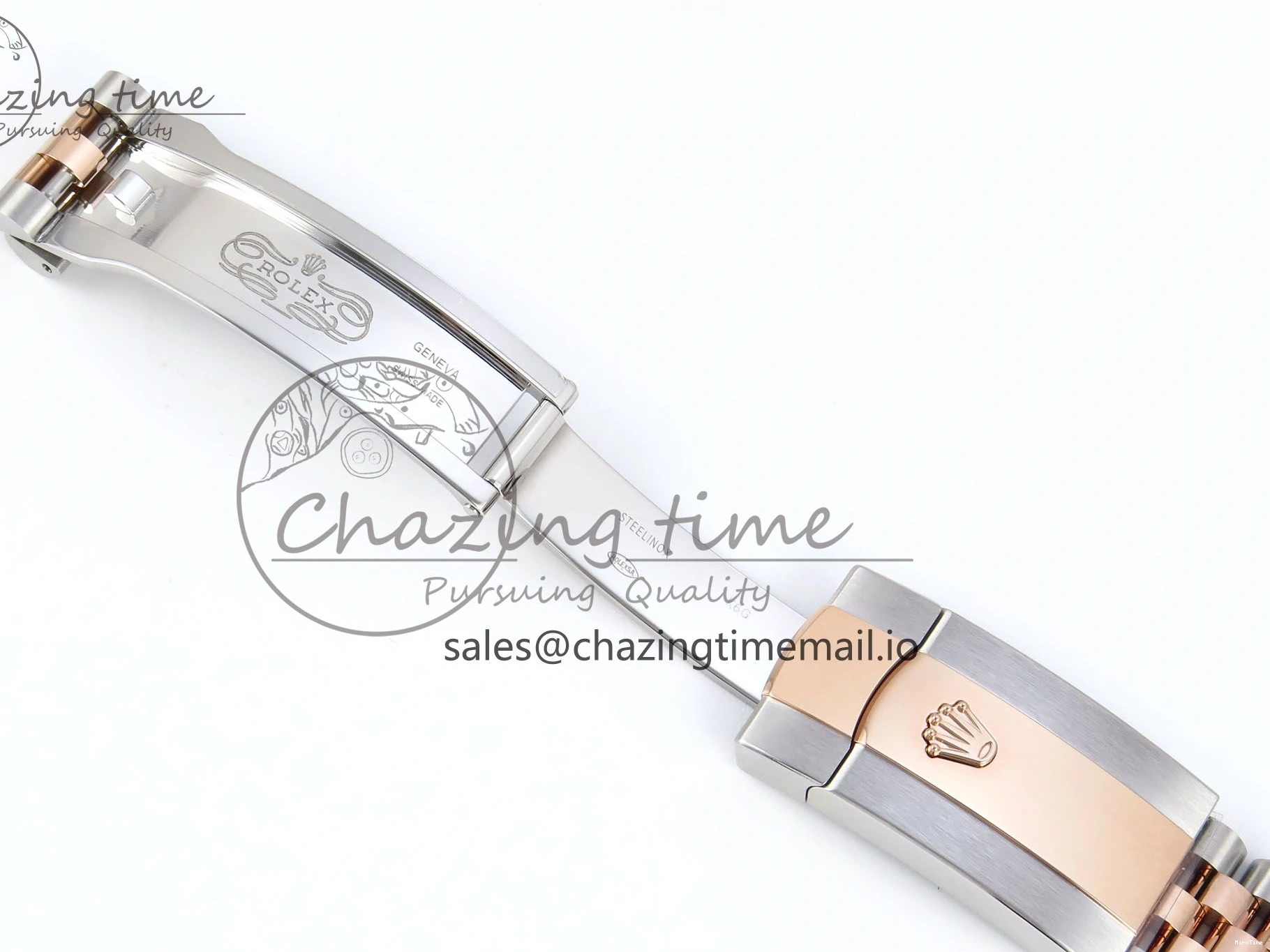 MiroTime 0225 DateJust 36 126231 EWEF Best Edition Gray Dial Stick Marker on SS RG Jubilee Bracelet A Seasonal 593